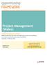 Project Management (Wales)