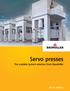 Servo presses. The scalable system solution from Baumüller. be in motion