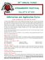 STRAWBERRY FESTIVAL. Information and Application Forms
