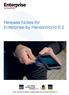 Release Notes for Enterprise by HansaWorld 6.2