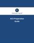 ACA Preparation Guide