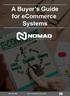 A Buyer s Guide for ecommerce Systems