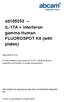 ab IL-17A + Interferon gamma Human FLUOROSPOT Kit (with plates)