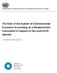 The Role of the System of Environmental- Economic Accounting as a Measurement Framework in Support of the post-2020 Agenda