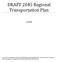 DRAFT 2045 Regional Transportation Plan