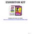 EXHIBITOR KIT Exhibitor Kit Forms are Online