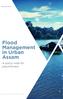 Flood Management in Urban Assam