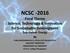 NCSC Focal Theme Science, Technology & Innovation for Sustainable Development Sub theme- Energy By