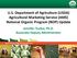 U.S. Department of Agriculture (USDA) Agricultural Marketing Service (AMS) National Organic Program (NOP) Update