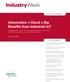 Automation + Cloud = Big Benefits from Industrial IoT