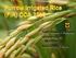 Furrow Irrigated Rice (FIR) CCA Sam Atwell - Retired University of Missouri Agronomy / Rice
