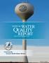 Quality REPORT. annual. Presented By Council Bluffs Water Works. Water Testing Performed in 2017 PWS ID#: