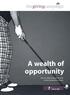 A wealth of opportunity. how the affluent decide the level of their donations to charity