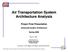 Air Transportation System Architecture Analysis