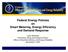 Federal Energy Policies on Smart Metering, Energy Efficiency and Demand Response