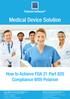 Medical Device Solution