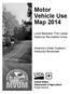 Motor Vehicle Use Map 2014