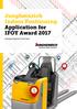 Jungheinrich Indoor Positioning Application for IFOY Award Category Special of the Year