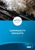 ANZ AGRI INFOCUS DECEMBER 2018 COMMODITY INSIGHTS