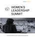 WOMEN S LEADERSHIP SUMMIT