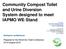 Community Compost Toilet and Urine Diversion System designed to meet IAPMO WE Stand