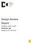 Design Review Report Highfields, Heath, Cardiff DCFW Ref: 104 Meeting of 19th May 2016