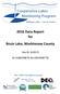 2016 Data Report for Bruin Lake, Washtenaw County