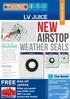 new AIRSTOP Weather Seals LV JUICE FREE BAG OF JAFFAS ADVANTAGES October 2016 This Month When you spend over $300 (excl GST) on one invoice this month