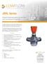 JRHL Series. Pressure Reducing Valves for Low Flow and Low Pressure Process Gas GAS PRESSURE REDUCING VALVE. Features