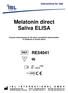 Melatonin direct Saliva ELISA