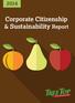 Corporate Citizenship & Sustainability Report