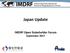 Japan Update. IMDRF Open Stakeholder Forum September 2017