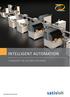 INTELLIGENT AUTOMATION CHANGING THE AUTOMATION GAME. Optical Manufacturing Solutions.