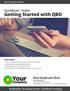 Your. Getting Started with QBO