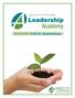 Aging Services of Minnesota. Leadership. Academy Call for Applications