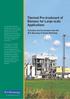 Thermal Pre-treatment of Biomass for Large-scale Applications