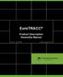 EuroTRACC. Product Description Assembly Manual