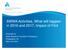 AWWA Activities, What will happen in 2016 and 2017, Impact of Flint. Presented at Water Research Foundation Symposium Philadelphia, PA March 29, 2016