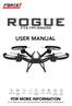 USER MANUAL FOR MORE INFORMATION. Visit us online at force1rc.com for product information, replacement parts, and flight tutorials. Altitude Hold Mode