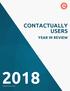 CONTACTUALLY USERS YEAR IN REVIEW