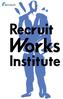 Recruit Works Institute presents 'new concepts' of individuals and organisations.