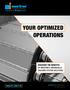 YOUR OPTIMIZED OPERATIONS