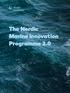 The Nordic Marine Innovation Programme 2.0