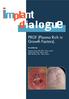 PRGF. An article by: Eduardo Anitua, MD, DDS; Vitoria, Spain (1) Isabel Andía, PhD; Vitoria, Spain (2) Mikel Sánchez, MD; Valencia, Spain (3)