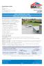 TOPSEAL WATERPROOFING SYSTEMS TOPSEAL ROOF WATERPROOFING SYSTEM