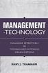 MANAGEMENT OF TECHNOLOGY