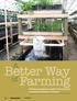 Better Way. Farming. Building an aquaponics system in the classroom STEPHANIE RAINS AND BROOKE A. WHITWORTH OCTOBER 2018