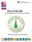 City of Palo Alto. Sustainability Best Practices Activities. Platinum Level Award Winner
