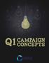 campaign Q1 concepts