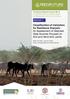 Classification of Indicators for Resilience Analysis: An Assessment of Selected Data Sources Focused on Arid and Semi-Arid Lands